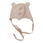 Babe & Tess Cappello tinta unita con Orecchie Beige per Neonata 99548025 BEIGE BABE & TESS 