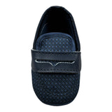 Baby A. Scarpine tinta unita con Lacci Blu per Neonato A2123 BLU BABY A. 
