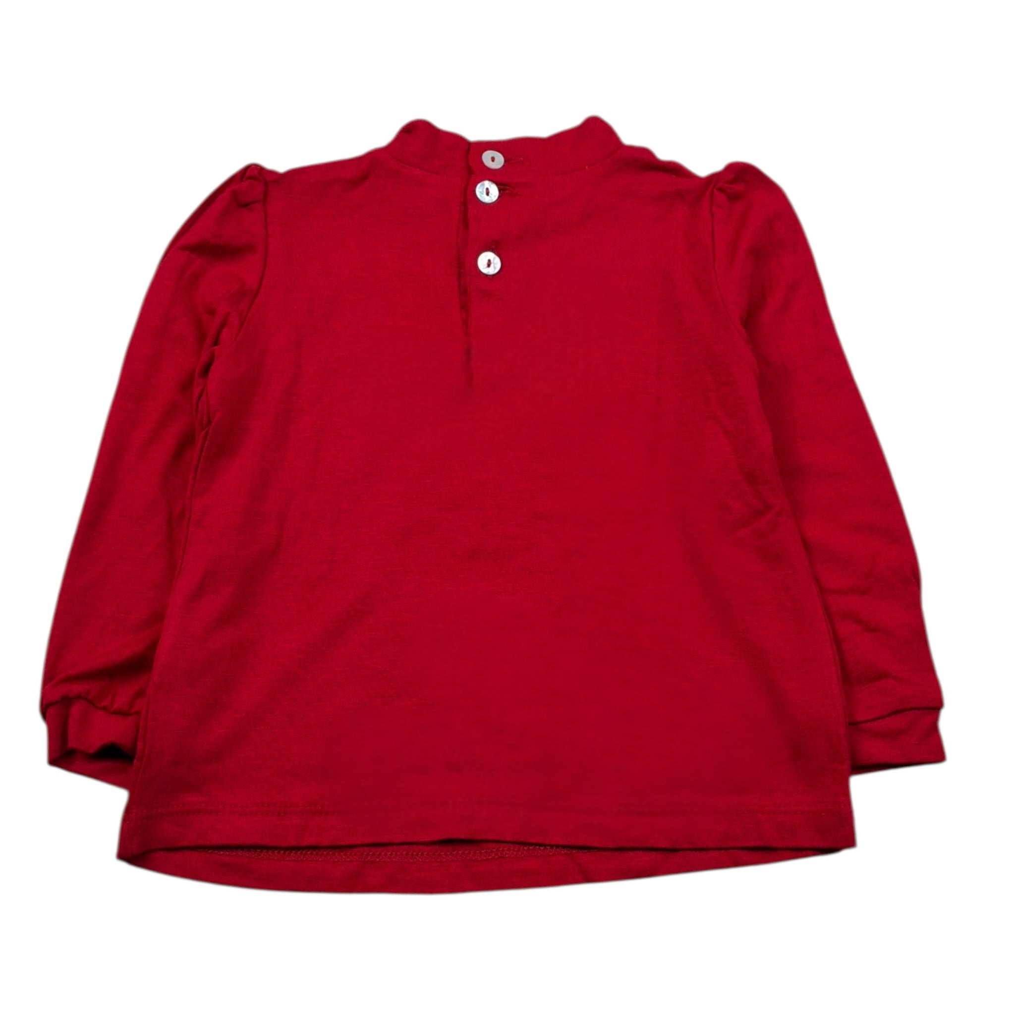Baby A. Lupetto tinta unita Rosso per Neonata H2221 ROSSO BABY A. 