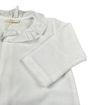 Baby Gi Tutina Manica Lunga tinta unita Bianco per Neonata AG530G BIANCO BABY GI 