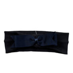 Baby Vip Fascia Tint Unita con Fiocco Blu per Neonata J001308 BLU BABY VIP 
