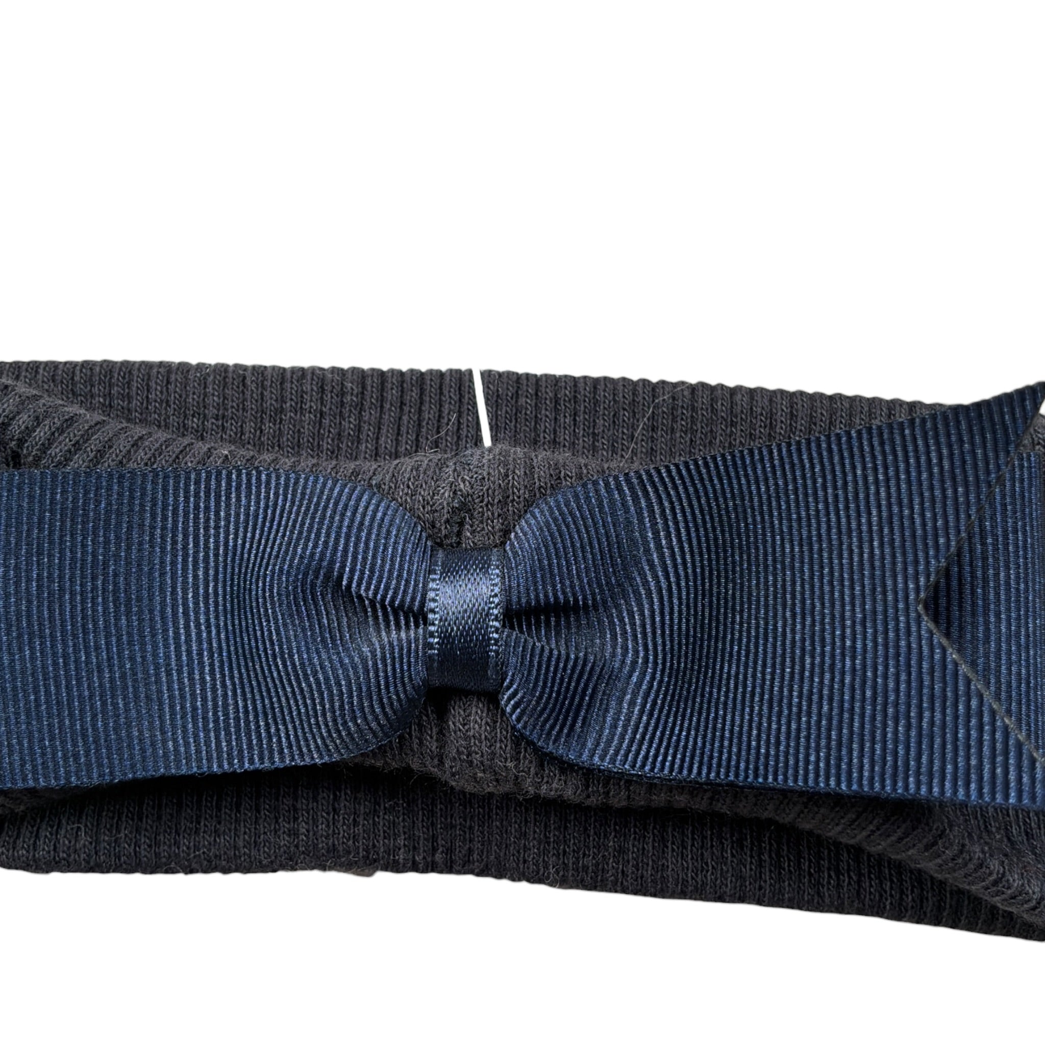 Baby Vip Fascia Tint Unita con Fiocco Blu per Neonata J001308 BLU BABY VIP 