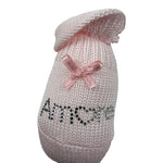 Baby Vip Babbucce tinta unita con Brillantini Rosa per Neonata J0105 ROSA BABY VIP 
