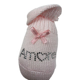 Baby Vip Babbucce tinta unita con Brillantini Rosa per Neonata J0105 ROSA BABY VIP 