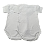 Baby Vip Set Body 2 Pezzi Bianco per Neonato J1402 BIANCO BABY VIP 