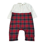 Baby Vip Tutina Manica Lunga Tricolore Rosso per Neonato T289907 ROSSO BABY VIP 