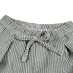 Baby Vip Pantalone tinta unita Modello Palazzo Verde per Bambina T4017J VERDE BABY VIP 
