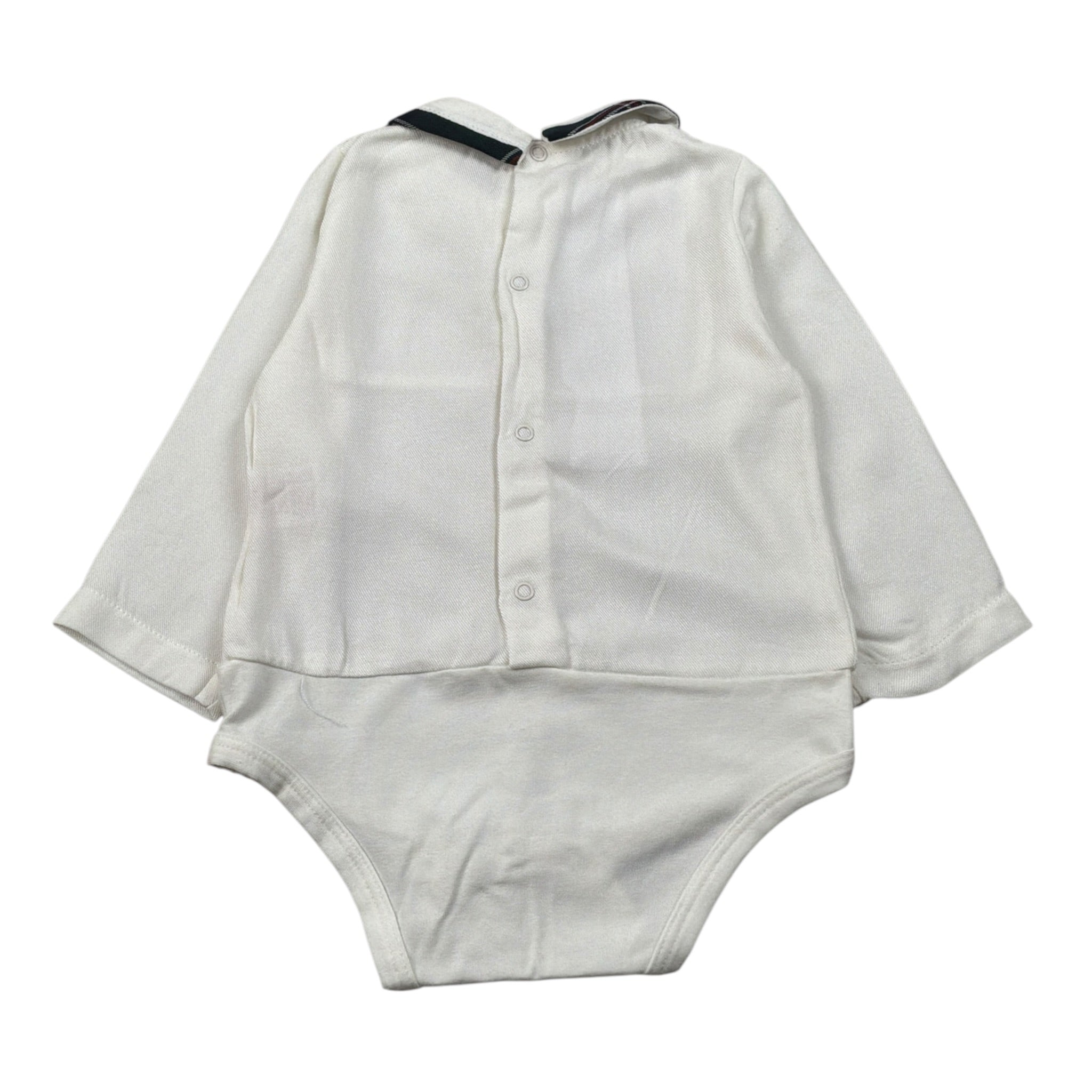 Baby Vip Camicia Body Manica Lunga tinta unita Panna per Bambino T403902J PANNA BABY VIP 