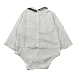 Baby Vip Camicia Body Manica Lunga tinta unita Panna per Neonato T403902 PANNA BABY VIP 