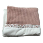 Baby Vip Coperta Bicolore Bianco/Rosa per Neonata T4080 BIANCO/ROSA BABY VIP 