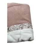 Baby Vip Coperta Bicolore Bianco/Rosa per Neonata T4080 BIANCO/ROSA BABY VIP 