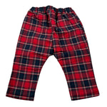Baby Vip Pantalone Stampa Fantasia Bicolore Rosso/Blu per Neonato T412607N ROSSO/BLU BABY VIP 