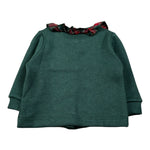 Baby Vip Cardigan tinta unita Verde per Neonata T414933 VERDE BABY VIP 