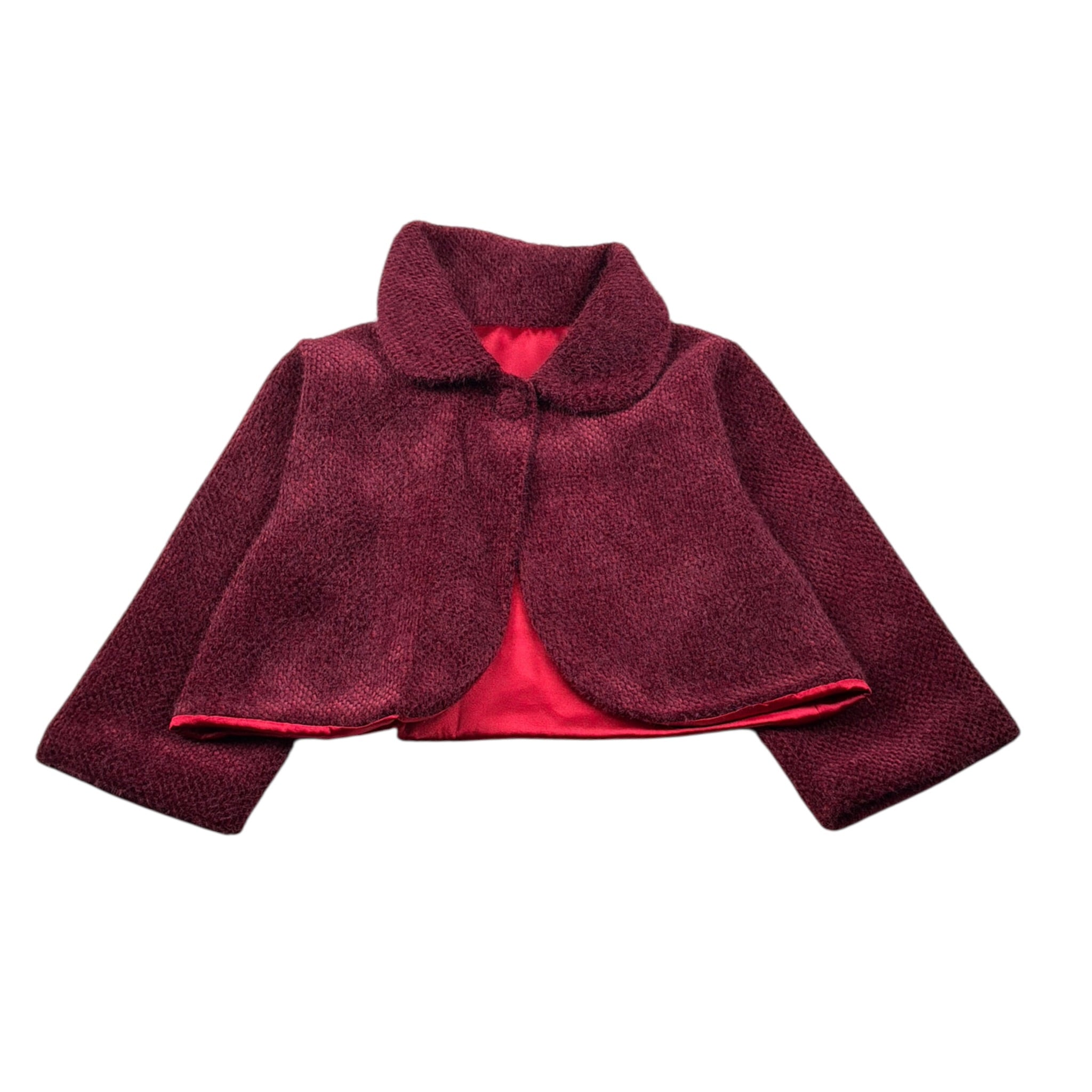 Baby Vip Giacca tinta unita Bordeaux per Bambina T4177J BORDEAUX BABY VIP 