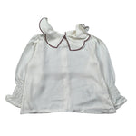 Baby Vip Camicia Manica Lunga tinta unita Panna per Neonata T418002 PANNA BABY VIP 