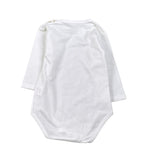 Baby Vip Body tinta unita con Stampa Bianco per Neonato T4212 BIANCO BABY VIP 