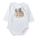 Baby Vip Body tinta unita con Stampa Bianco per Neonato T4212 BIANCO BABY VIP 