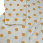 Baby Vip Tutina tinta unita con Fantasia Pois Panna per Neonato T4352 PANNA BABY VIP 