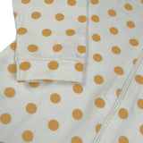 Baby Vip Tutina tinta unita con Fantasia Pois Panna per Neonato T4352 PANNA BABY VIP 