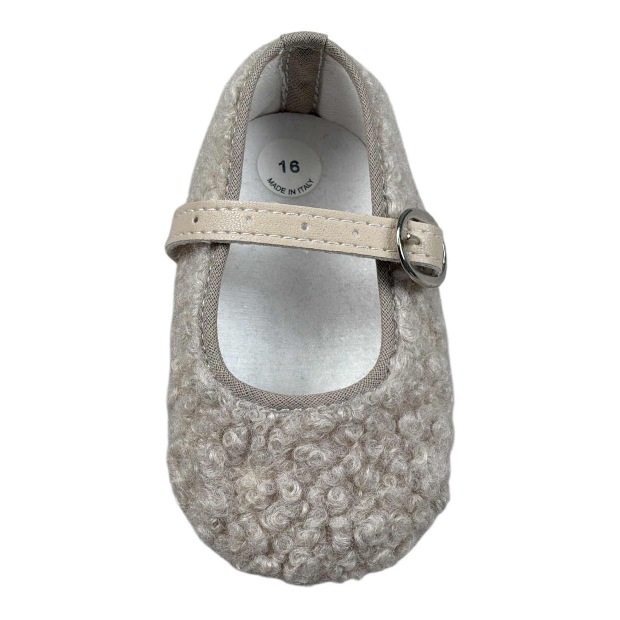 Baby Vip Ballerina tinta unita Fango per Neonata T8172 FANGO BABY VIP 