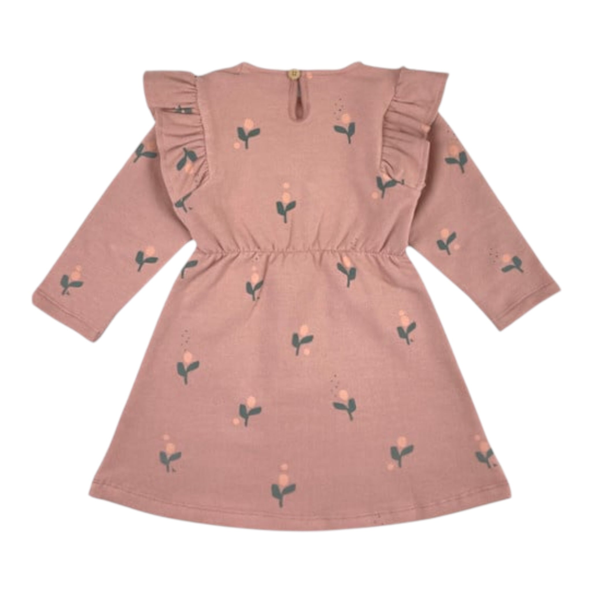 Babyclic Abito Manica Lunga tinta unita Rosa per Bambina L166303703J ROSA BABYCLIC 