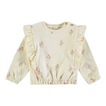 Babyclic Felpa Chiusa Girocollo tinta unita Crema per Bambina L276300306 CREMA BABYCLIC 