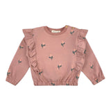 Babyclic Felpa Chiusa Girocollo tinta unita Rosa per Bambina L276303J ROSA BABYCLIC 