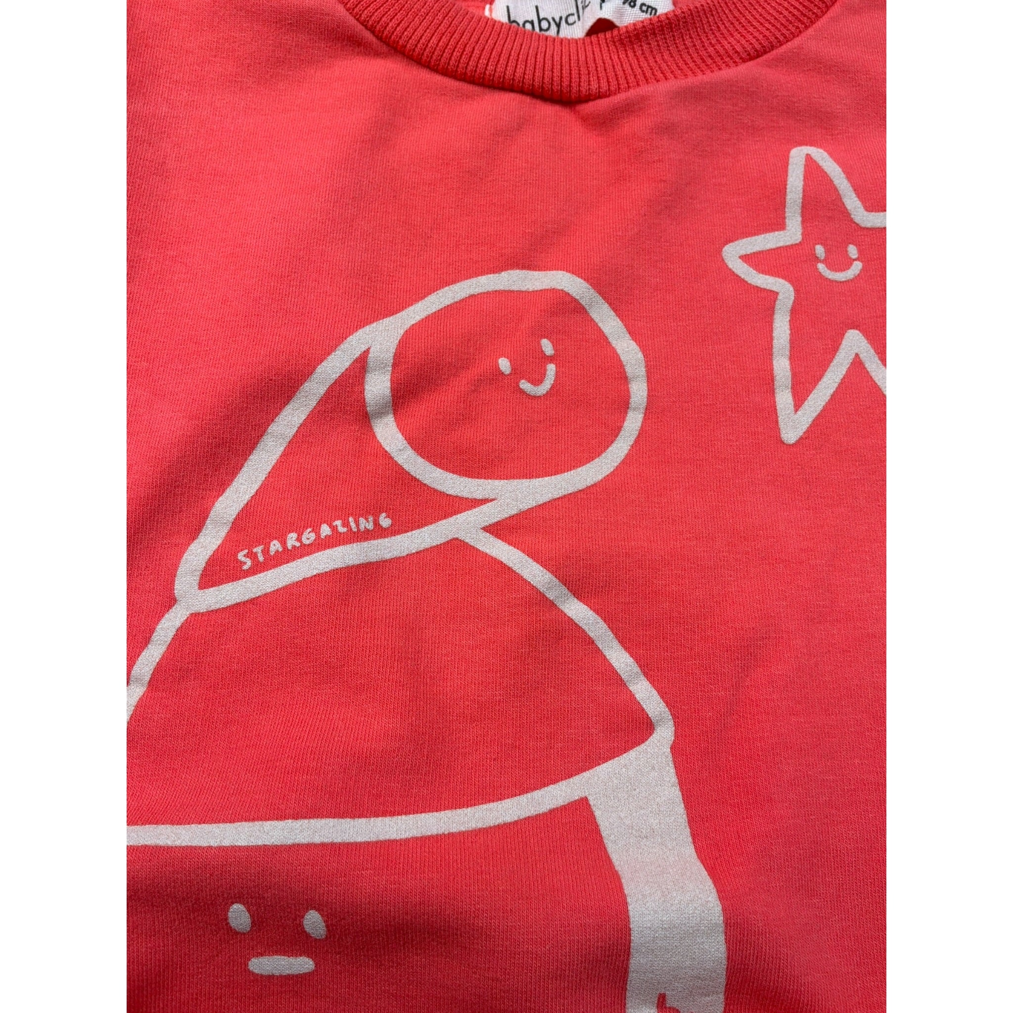 Babyclic Felpa Chiusa Girocollo tinta unita Corallo per Bambino L2764213405J CORALLO BABYCLIC 
