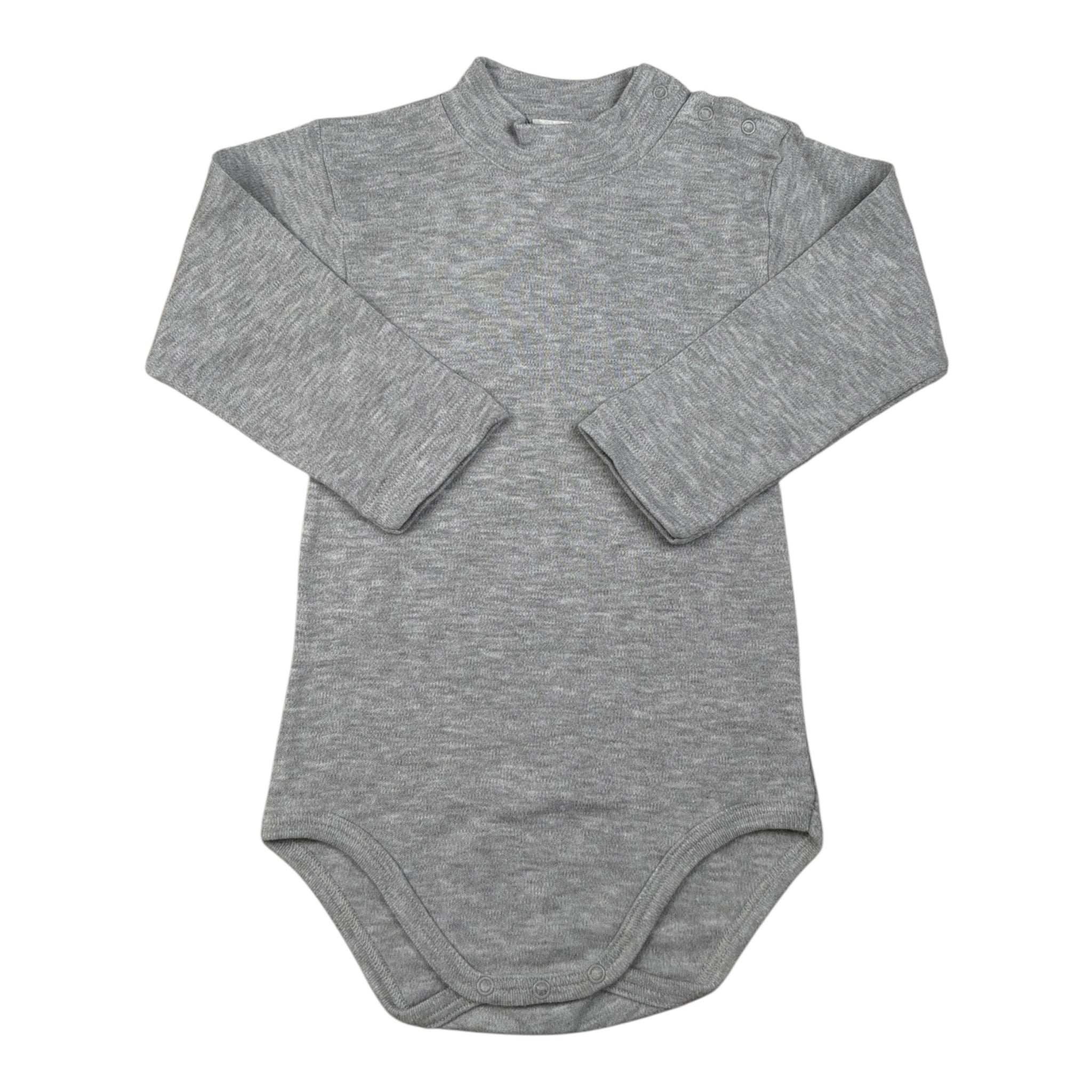 Babyvip Body tinta unita Mezzo Collo Grigio per Neonata J1414 GRIGIO BABYVIP 