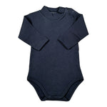 Babyvip Body tinta unita Mezzo Collo Blu per Bambina J1414J BLU BABYVIP 