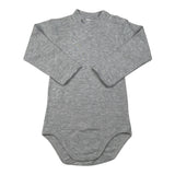 Babyvip Body tinta unita Mezzo Collo Grigio per Bambina J1414J GRIGIO BABYVIP 