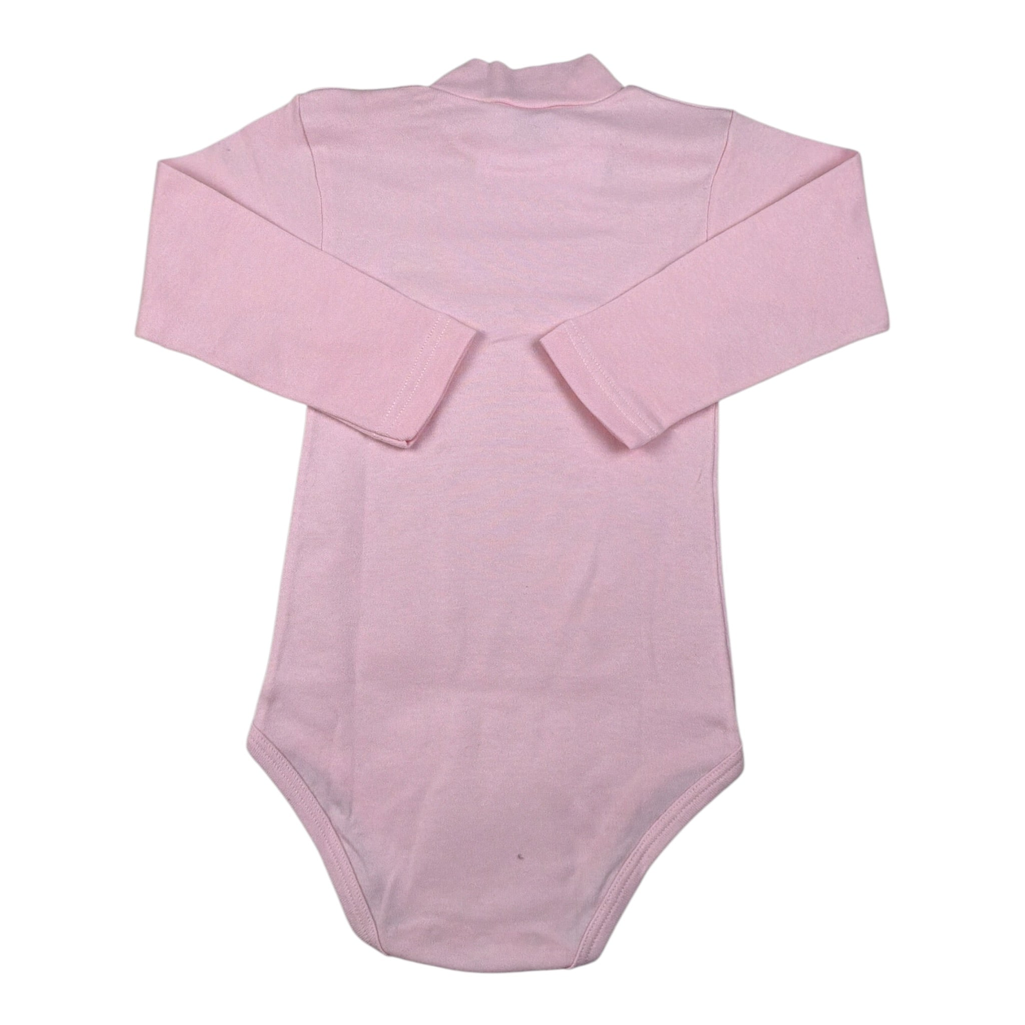Babyvip Body tinta unita Mezzo Collo Rosa per Neonata J1414 ROSA BABYVIP 