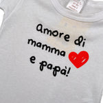 Babyvip Body Mezza Manica tinta unita Bianco per Neonata J1604 BIANCO BABYVIP 