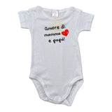 Babyvip Body Mezza Manica tinta unita Bianco per Neonata J1604 BIANCO BABYVIP 