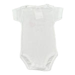 Babyvip Body tinta unita con Stampa ''Amore Degli Zii'' Bianco per Neonata J606 BIANCO BABYVIP 