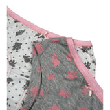 Babyvip Set 2 Slip Bicolore con Stampa Grigio/Bianco per Bambina Q4326 GRIGIO/BIANCO BABYVIP 