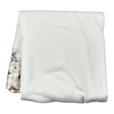Babyvip Coperta tinta unita con Stampa Bianco per Neonata T1737 BIANCO BABYVIP 