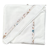 Babyvip Lenzuola Set 3Pz tinta unita Bianco per Neonata T1738 BIANCO BABYVIP 