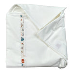 Babyvip Lenzuola Set 3Pz tinta unita Bianco per Neonata T1738 BIANCO BABYVIP 