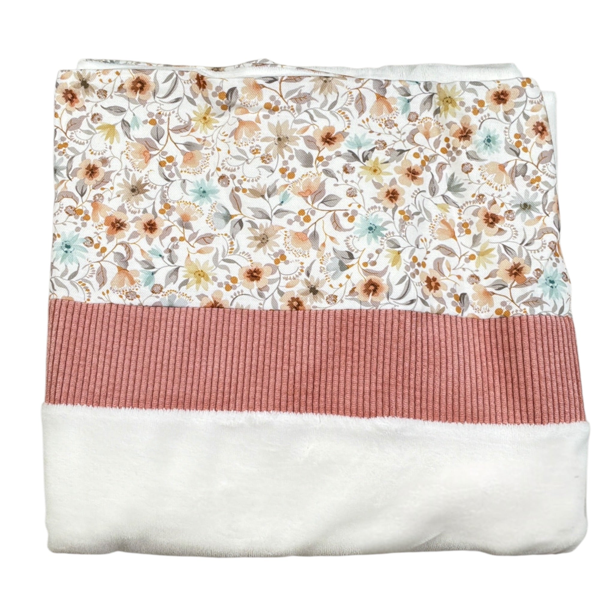 Babyvip Coperta tinta unita con Stampa Bianco per Neonata T1794 BIANCO BABYVIP 