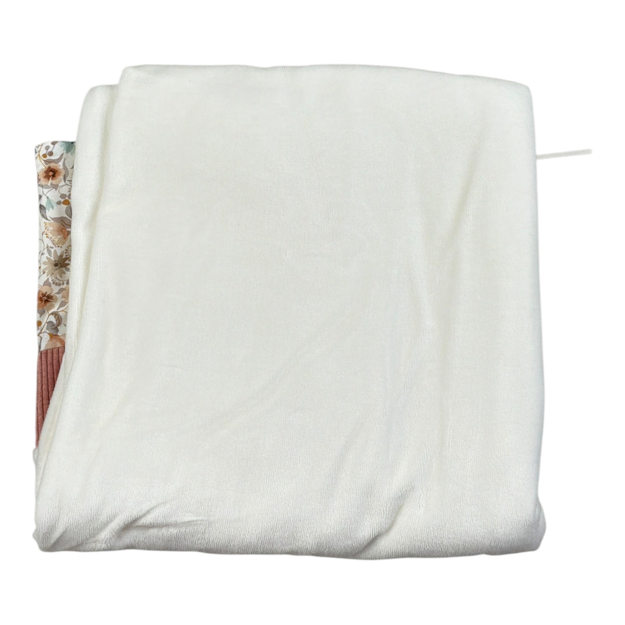 Babyvip Coperta tinta unita con Stampa Bianco per Neonata T1794 BIANCO BABYVIP 