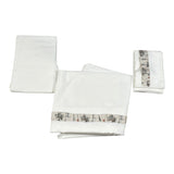 Babyvip Lenzuola Set 3Pz tinta unita Bianco per Neonata T4011 BIANCO BABYVIP 