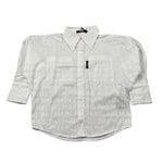 Balmain Camicia Manica Lunga tinta unita Bianco per Bambina 6Q5530 BIANCO BALMAIN 