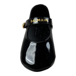 Balmain Ballerine tinta unita Lucide Nero per Neonata BT0006 NERO BALMAIN 