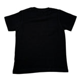 Balmain T-Shirt tinta unita con Logo Nero per Bambina BT8561J NERO BALMAIN 