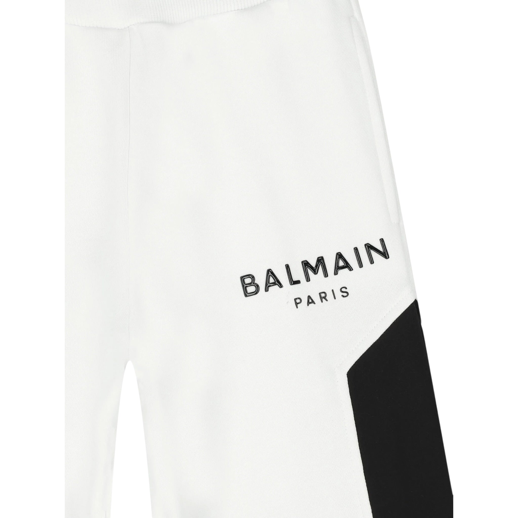 Balmain Pantalone Tuta tinta unita Bianco per Bambino BV6R00 BIANCO BALMAIN 