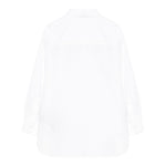 Balmain Camicia Manica Lunga tinta unita con Logo Bianco per Bambino BW5P20 BIANCO BALMAIN 
