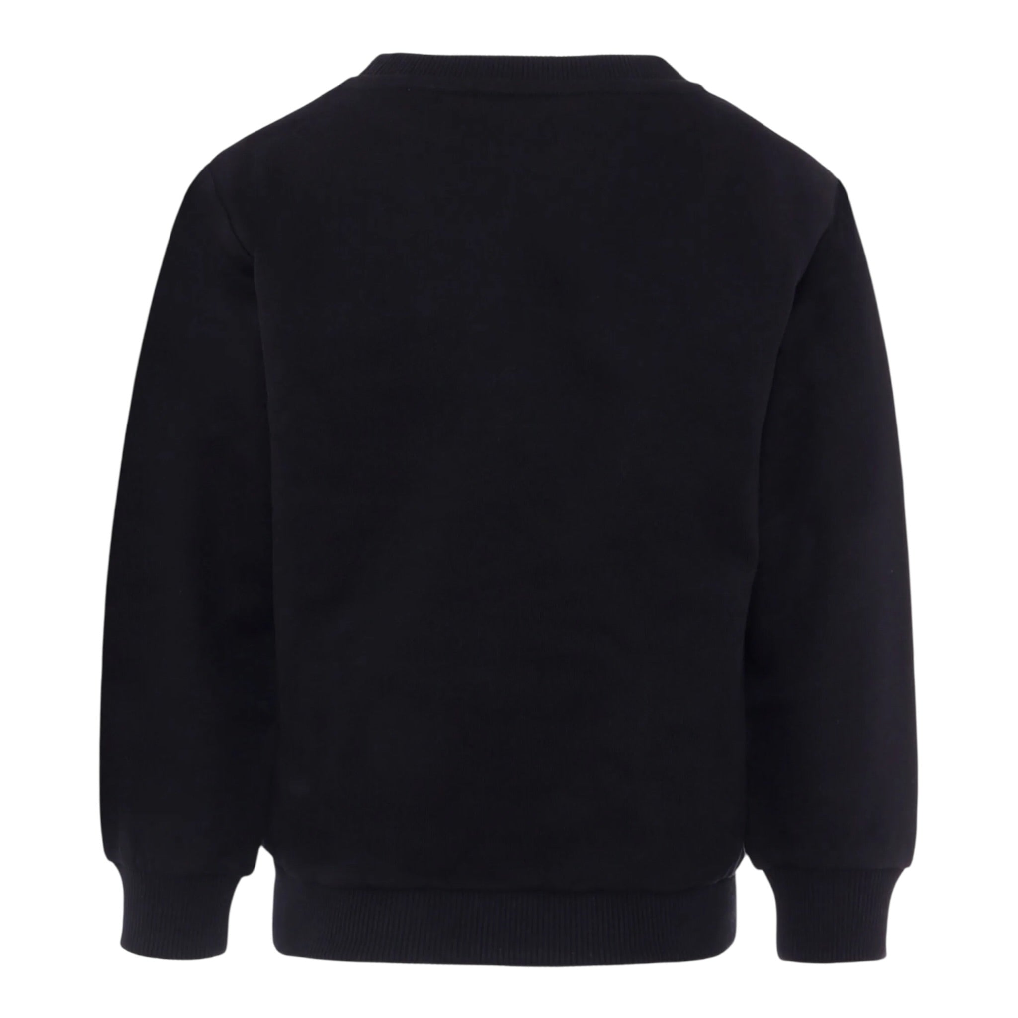Balmain Felpa Chiusa Girocollo con Logo Nero per Bambino BX4P10 NERO BALMAIN 