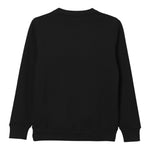 Balmain Felpa Chiusa Girocollo tinta unita Nero per Bambino BX4R30 NERO BALMAIN 