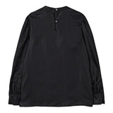 Balmain Camicia tinta unita Logata Nero per Bambina BX5A30 NERO BALMAIN 